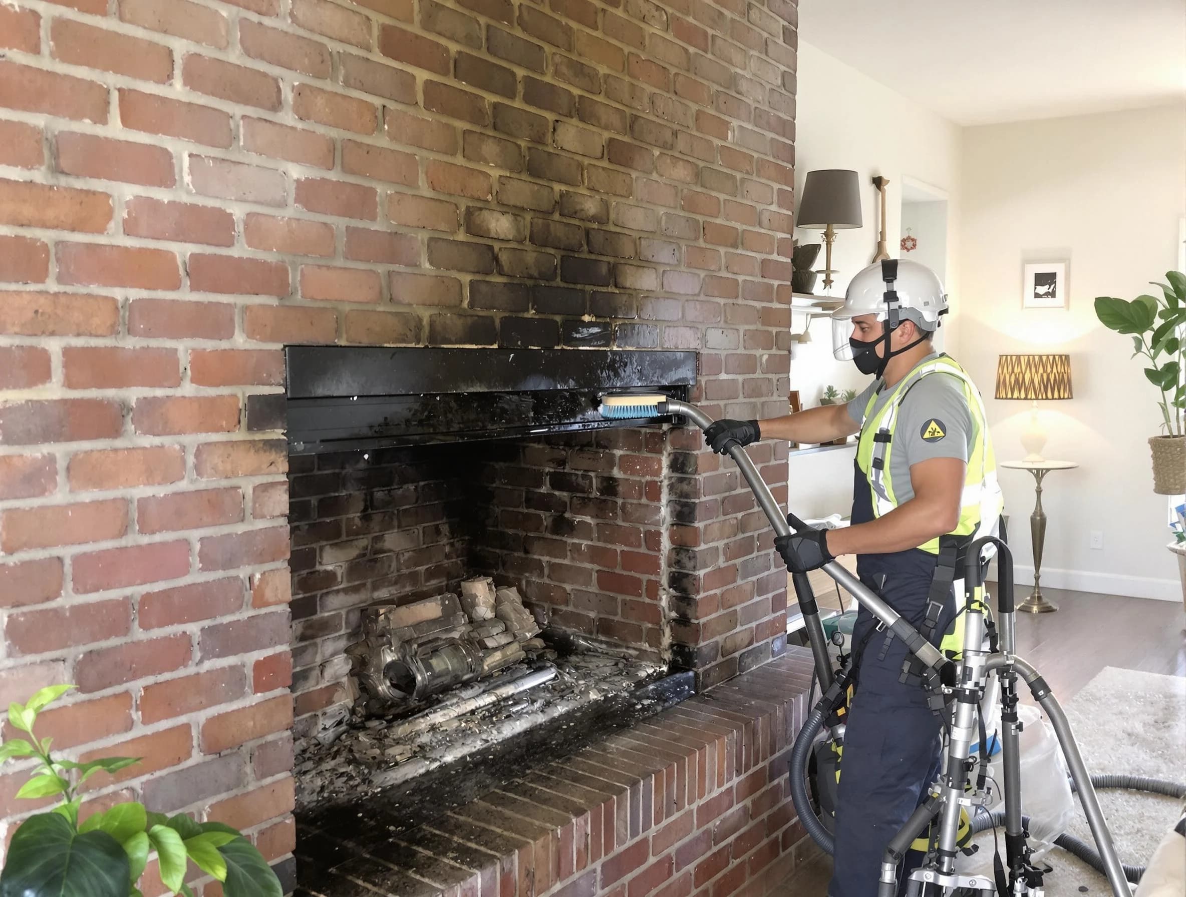 Trussville Chimney Sweep providing fireplace cleaning services in Trussville, AL