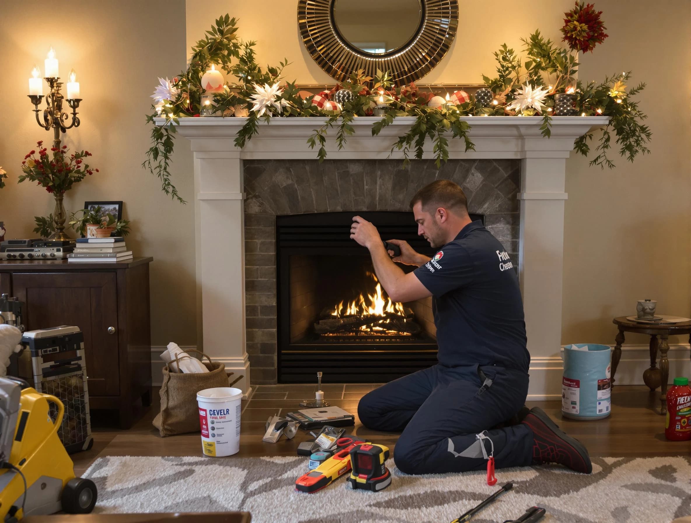 Trussville Chimney Sweep offering fireplace maintenance services in Trussville, AL
