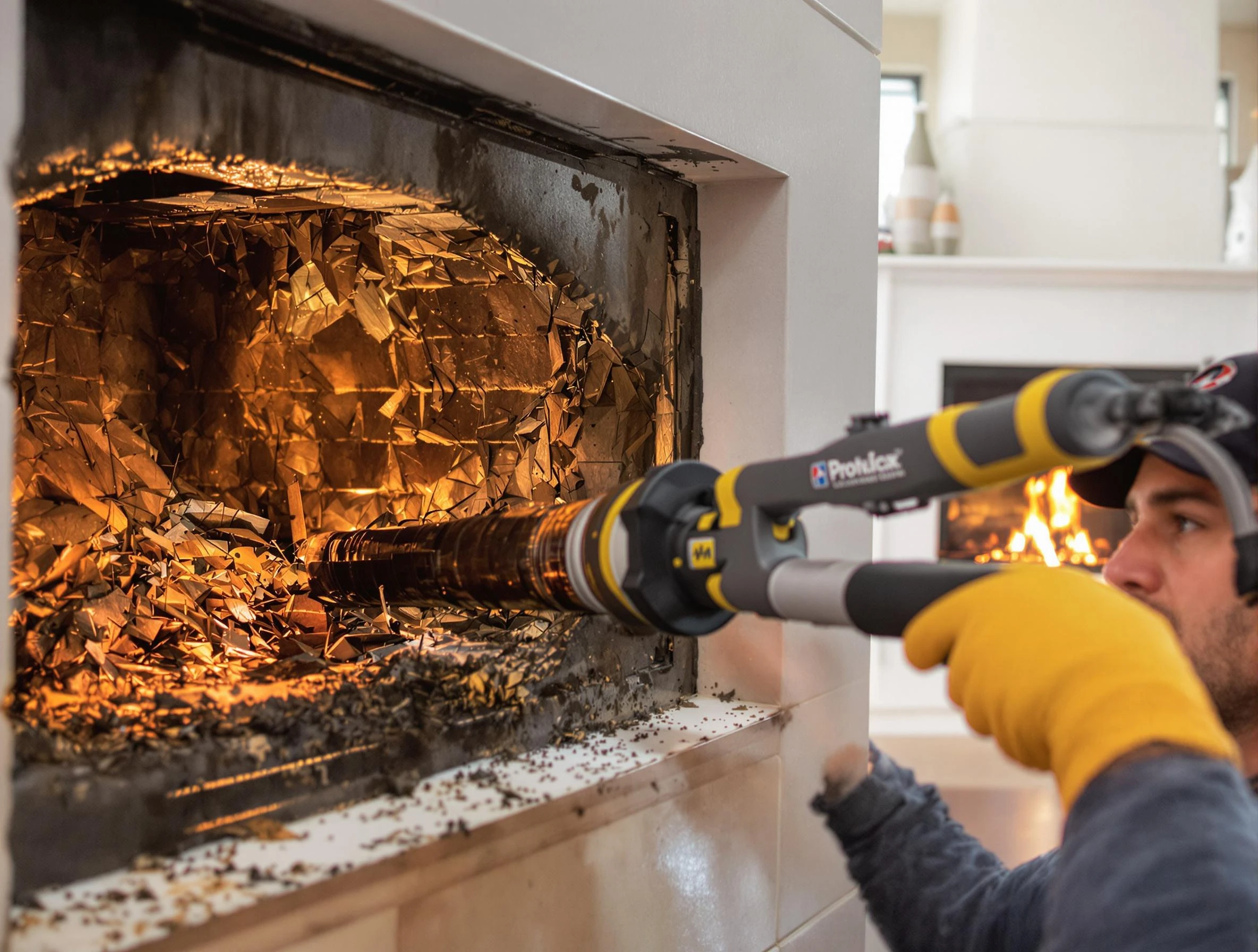 Professional chimney cleaning by Trussville Chimney Sweep in Trussville, AL