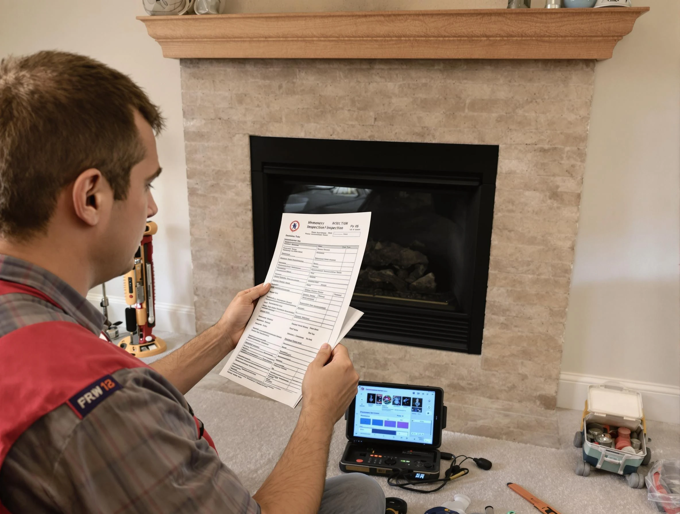Thorough chimney inspection by Trussville Chimney Sweep in Trussville, AL