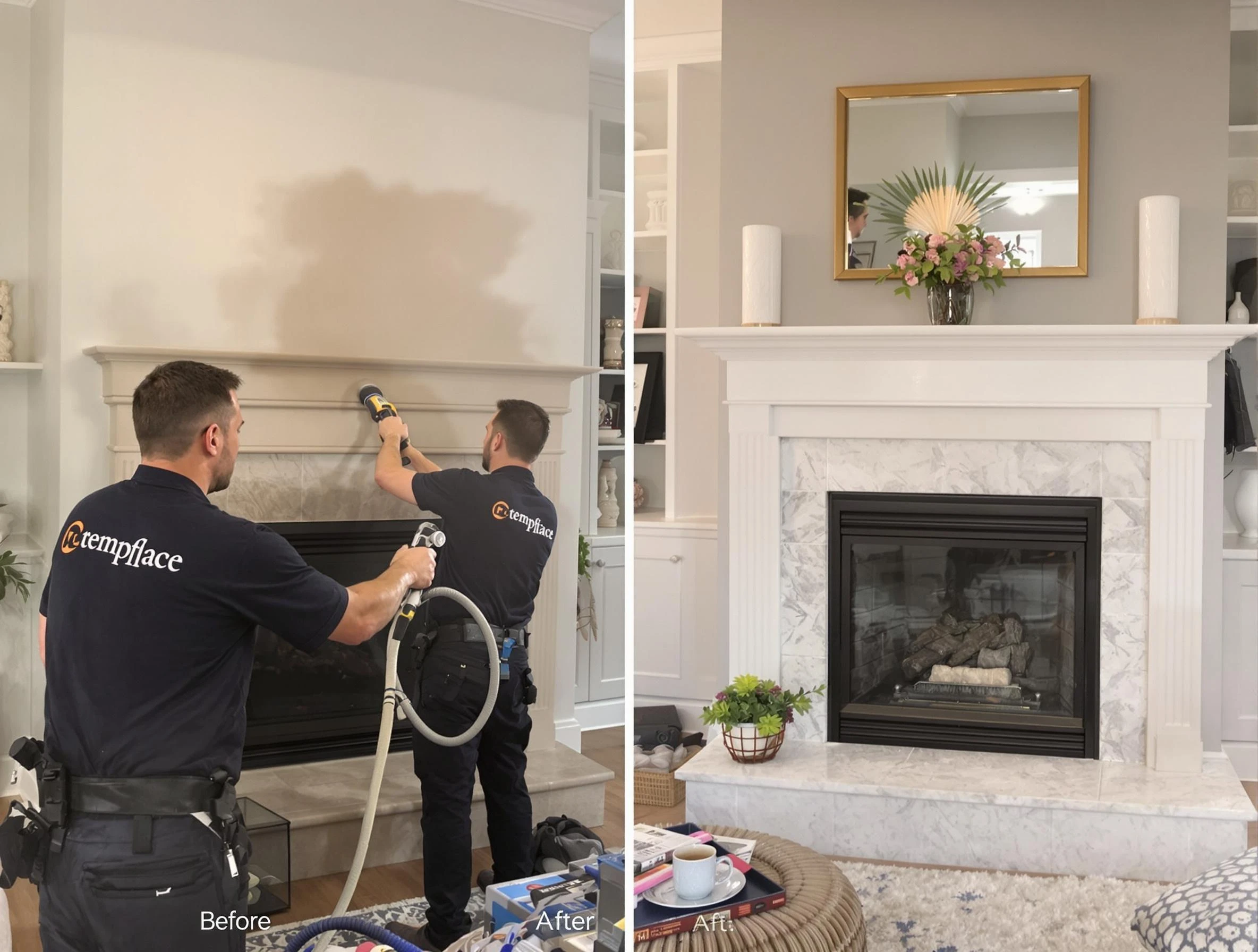 Professional soot removal by Trussville Chimney Sweep team in Trussville, AL